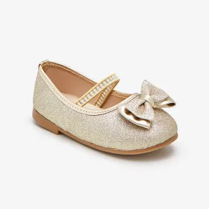 Girls Ballet Flats with Bow