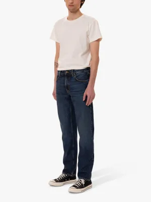 Gritty Jackson Nudie Jeans Regular Fit Organic Cotton Jeans, Blue Soil