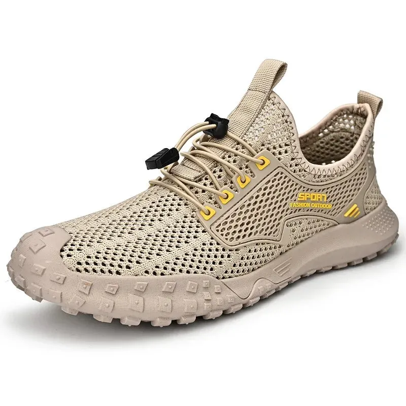 Hnzxzm Breathable Mesh Men's Shoes Outdoor Lightweight Walking Sport Casual Shoes Comfort Soft Summer Men Sneakers Mocassins Loafers