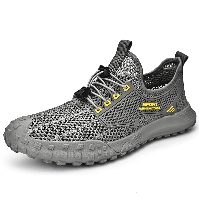 Hnzxzm Breathable Mesh Men's Shoes Outdoor Lightweight Walking Sport Casual Shoes Comfort Soft Summer Men Sneakers Mocassins Loafers