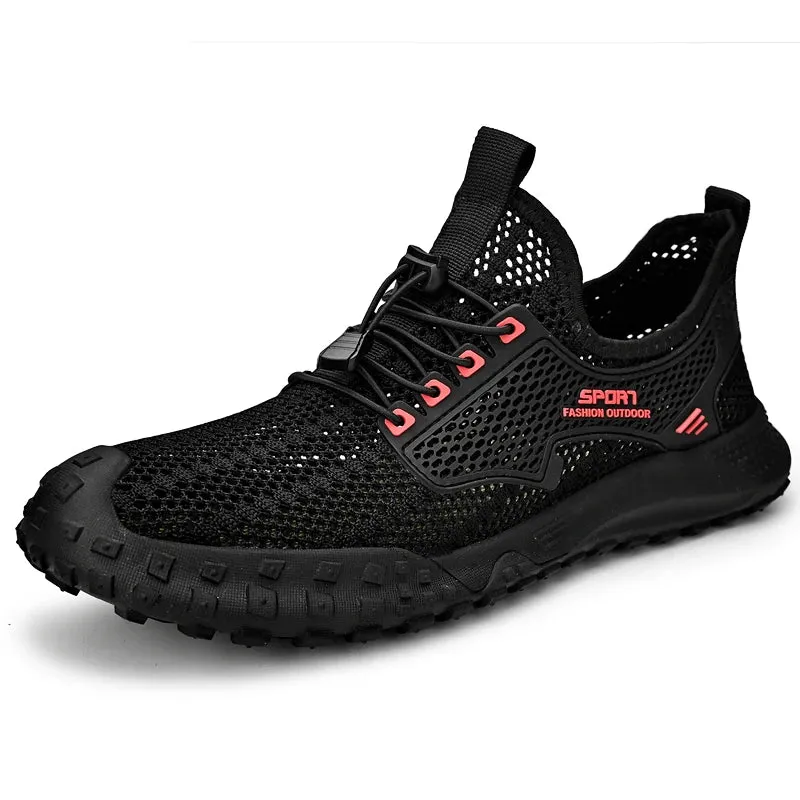 Hnzxzm Breathable Mesh Men's Shoes Outdoor Lightweight Walking Sport Casual Shoes Comfort Soft Summer Men Sneakers Mocassins Loafers