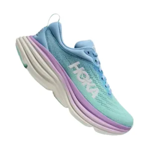 HOKA Women's Bondi 8 - Airy Blue/Sunlit Ocean