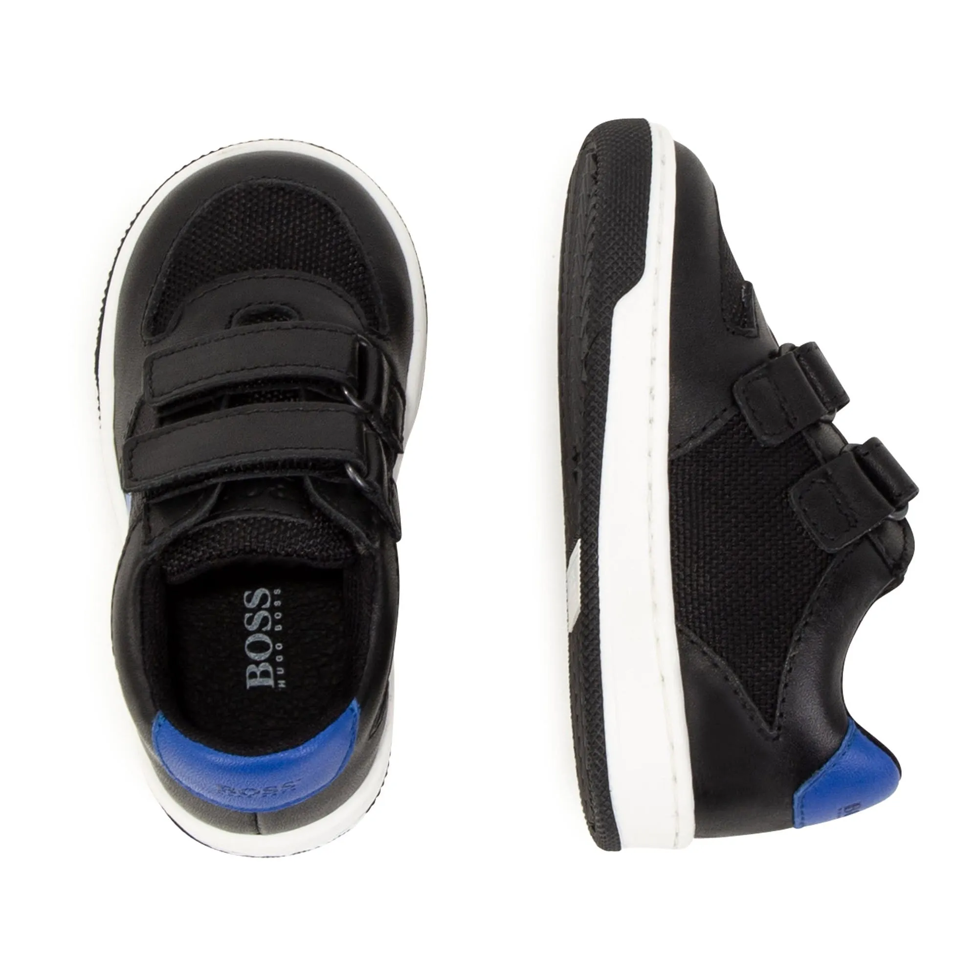 HUGO BOSS - Boss Velcro Strap Trainer - Black