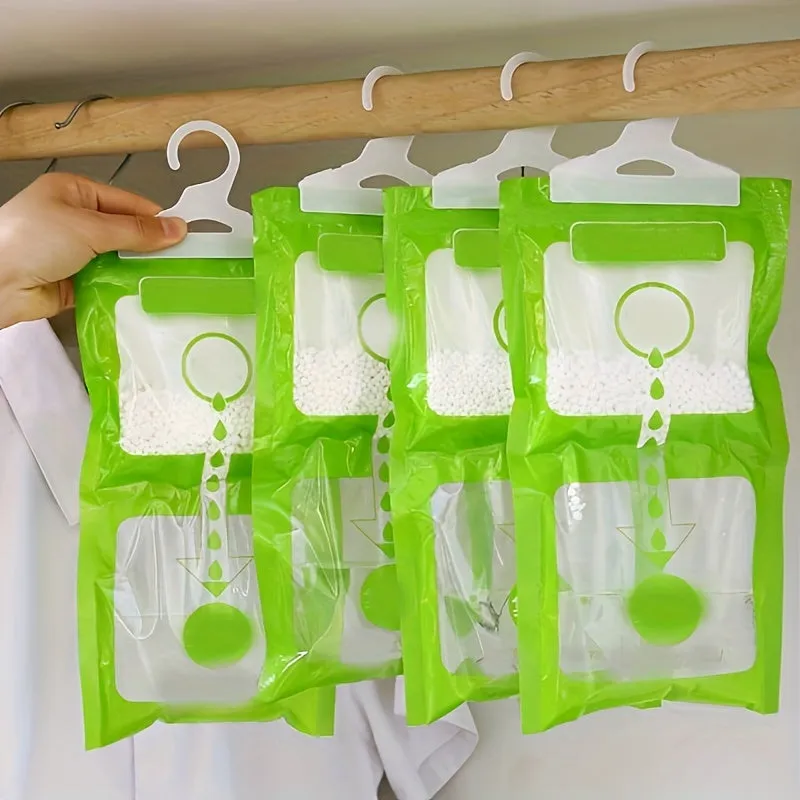 Hygroscopic Hanging Wardrobe Dehumidification Bags  3510 Pack