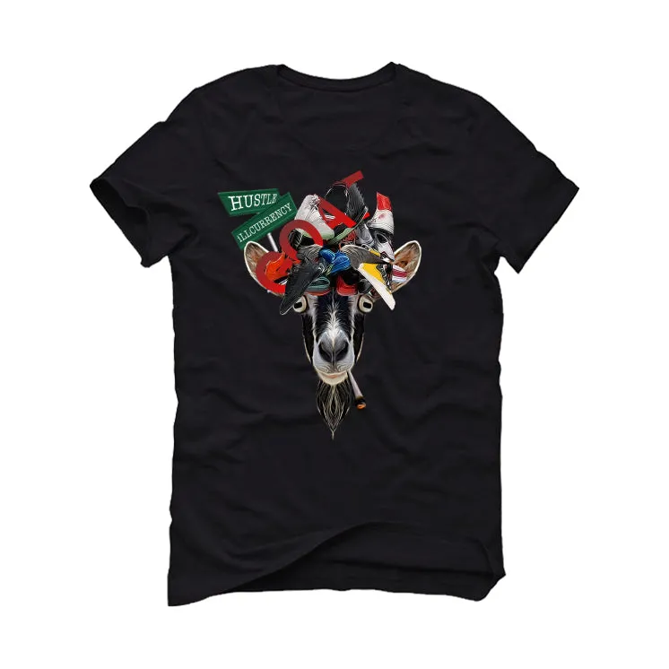 JORDAN LEGACY 312 LOW (“Chicago”) Black T-Shirt (GOAT)