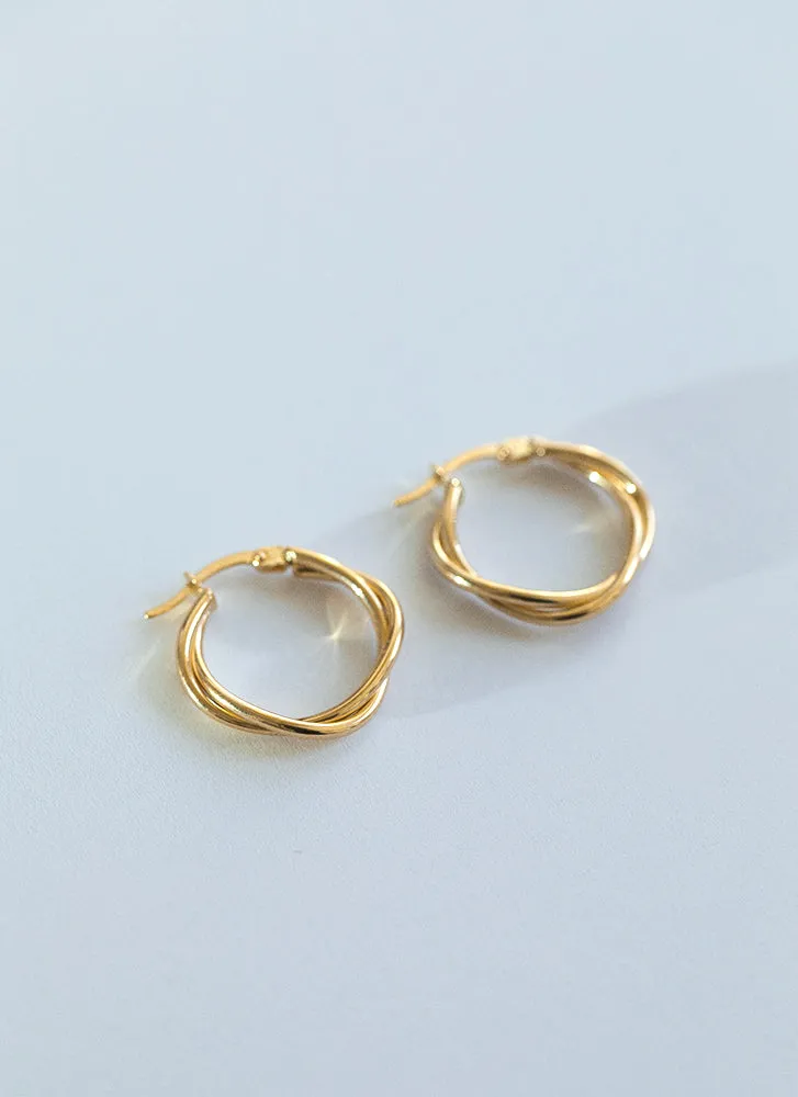 Jules earrings 14k gold