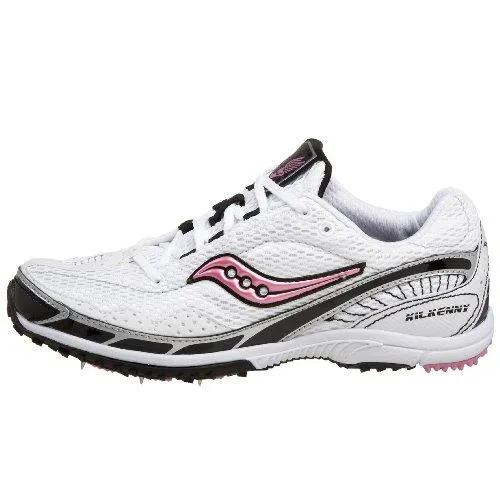 Kilkenny Xc3 Spike Racing ShoeWhite/Black/Pink6 M