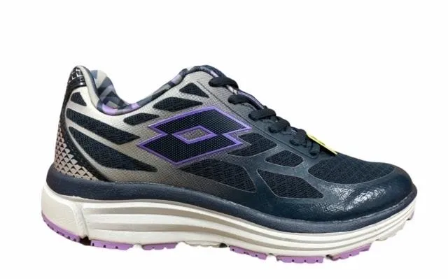 Lotto scarpa sneakers da donna Fox Ride AMF S4533 blu-viola