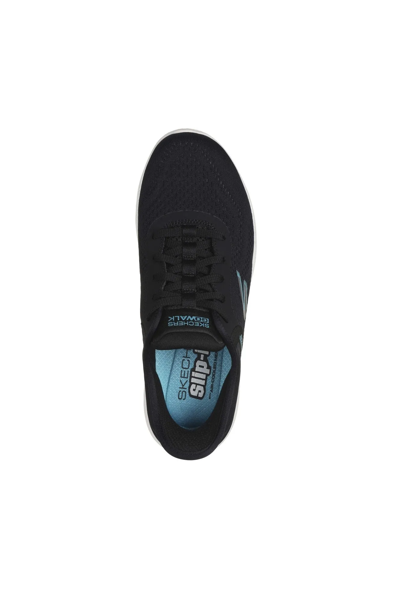 Machine Washable Sneaker | BLACK/AQUA | 125233 ZZ