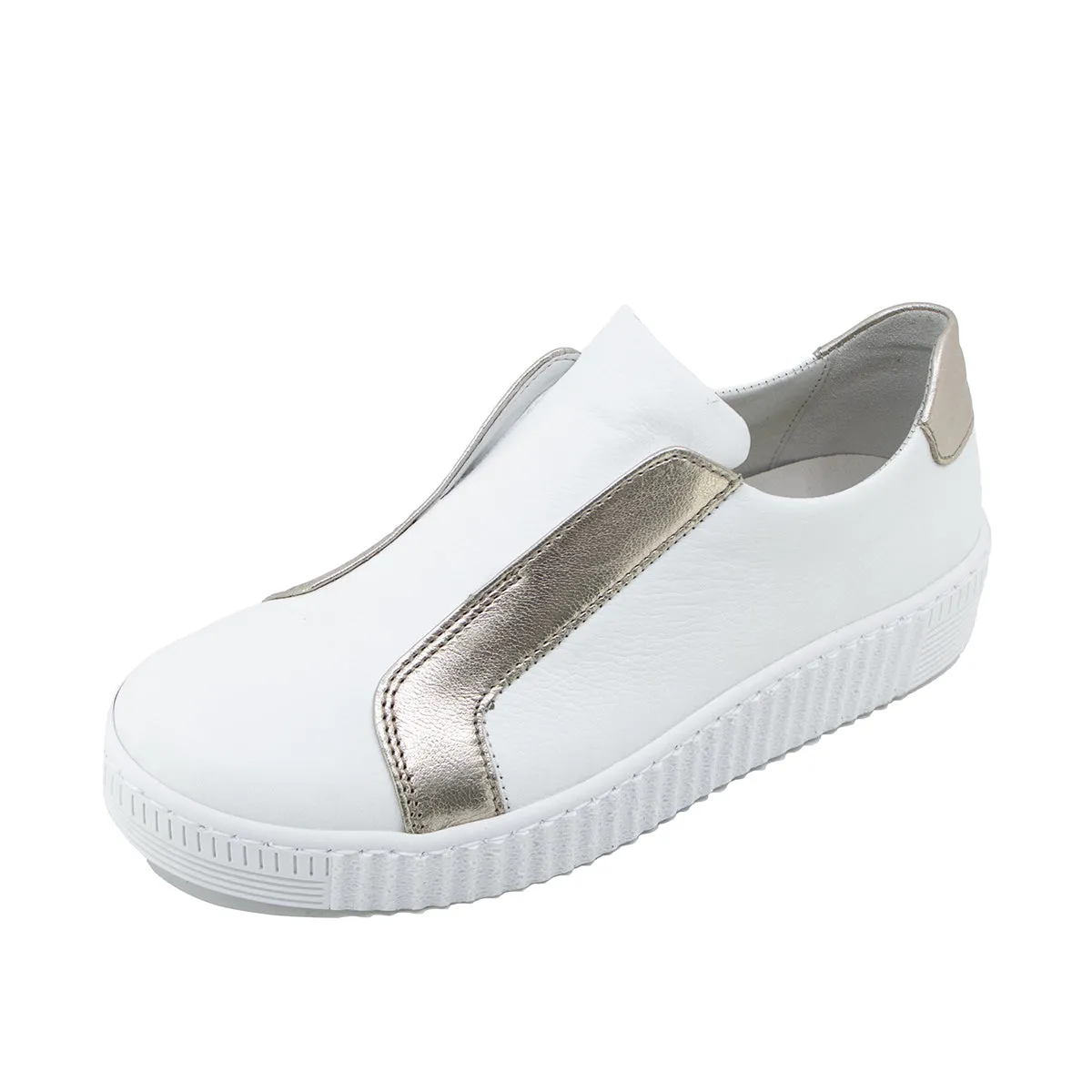 Maddie Champagne Combi Soft Walking Sneakers