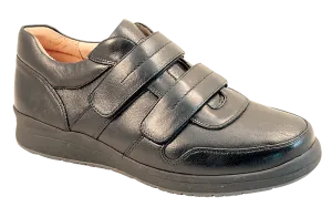 Marvin Velcro Oxford in Black CLOSEOUTS