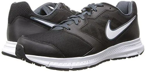 Men Downshifter 6 Black/White/Dk Magnet Grey Running Shoe 11 Men Us