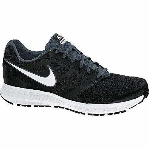 Men Downshifter 6 Black/White/Dk Magnet Grey Running Shoe 11 Men Us