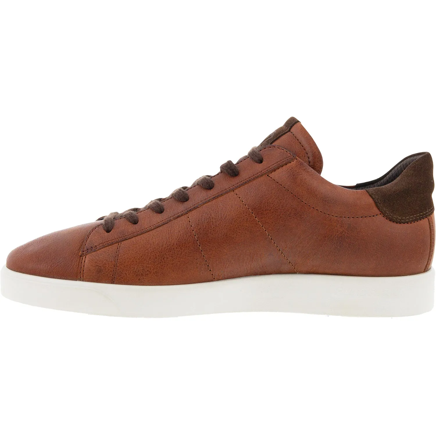 Men's Ecco Street Lite Retro Whiskey/Coffee Leather