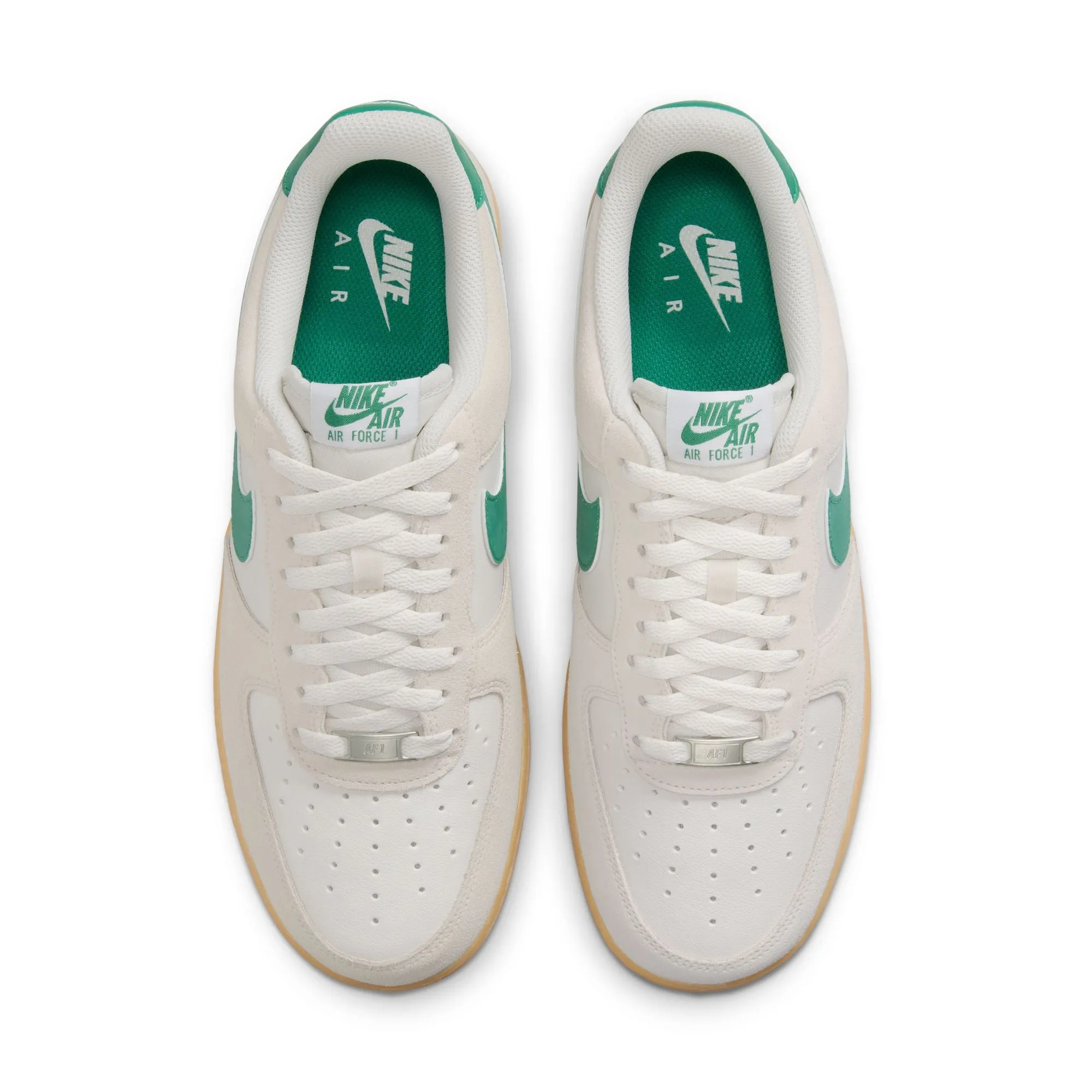 MENS NIKE AIR FORCE 1 '07 LV8 (PHANTOM/MALACHITE/GUM YELLOW)