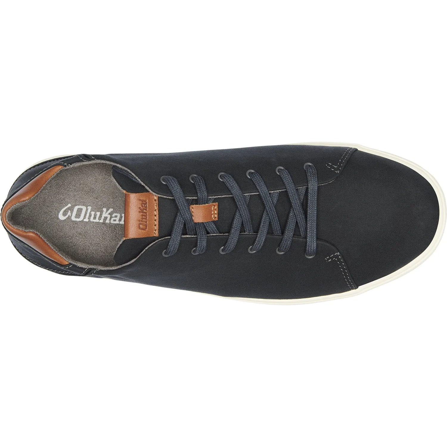 Men's OluKai Lae'Ahi Li Dark Shadow Fabric Mesh