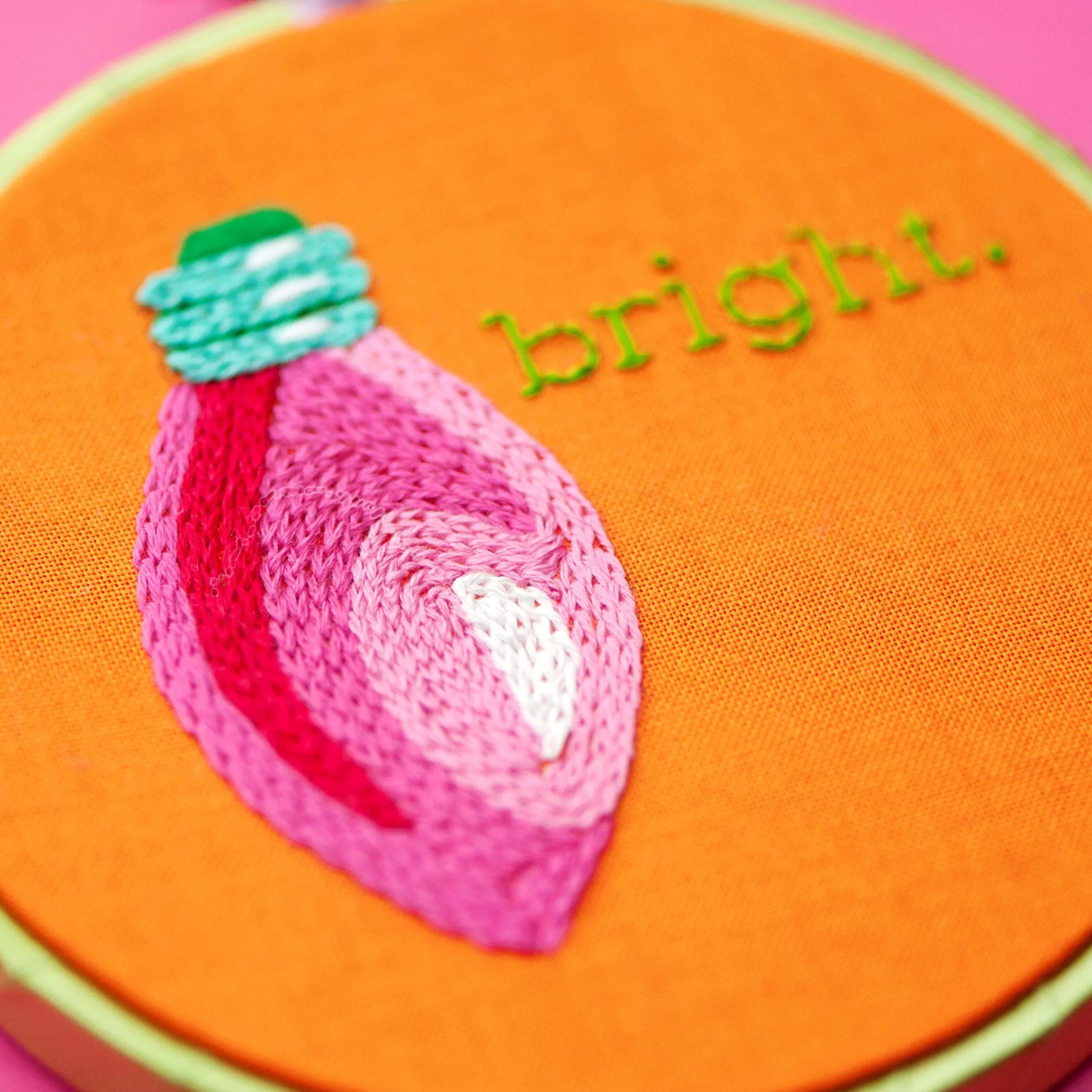 Merry And Bright Embroidery PDF Pattern