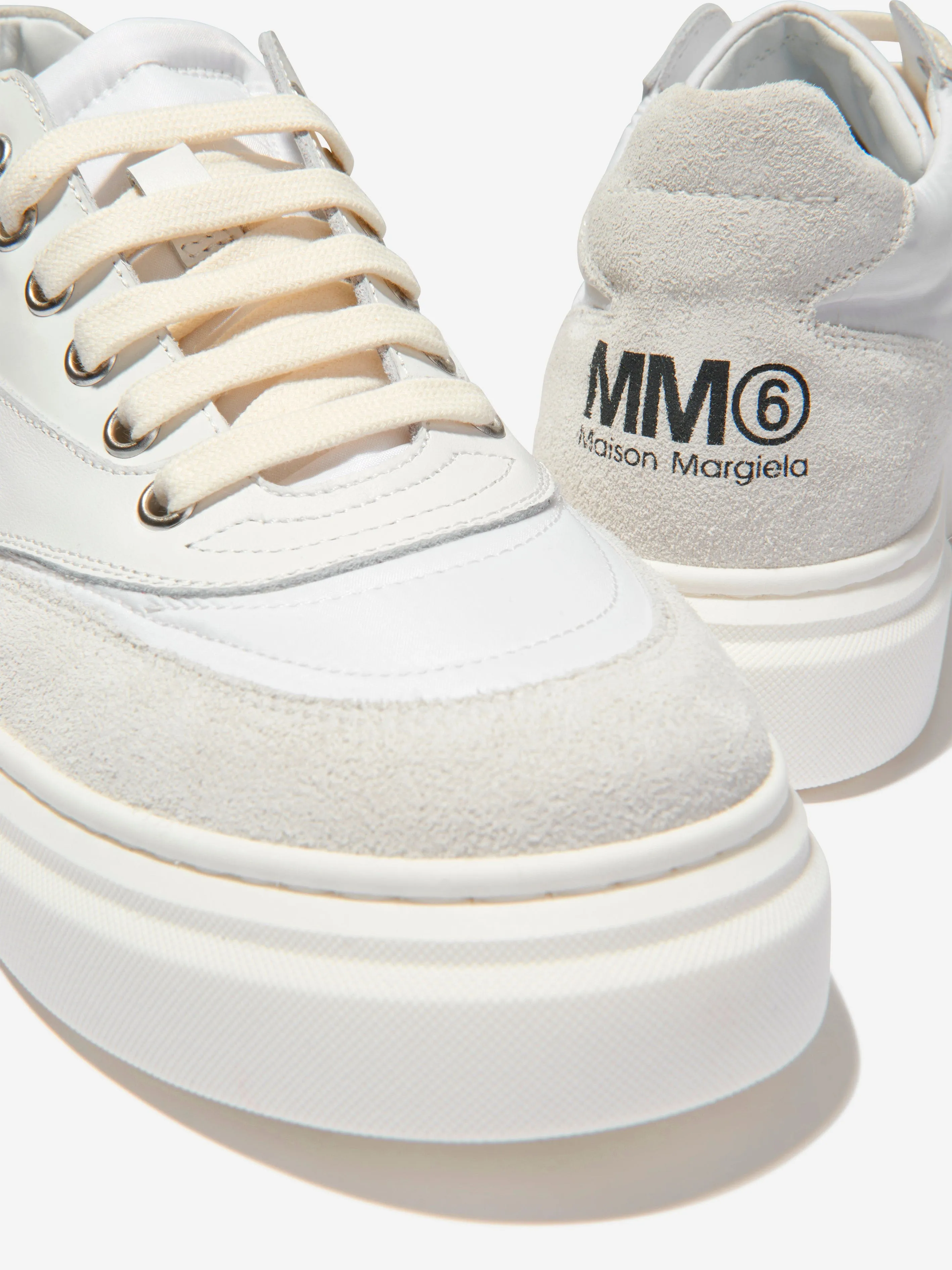 MM6 Maison Margiela Unisex Branded Lace Up Trainers