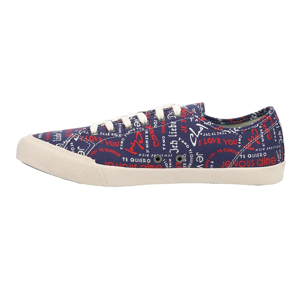 Monterey x Trina Turk Graphic Lace Up Sneakers