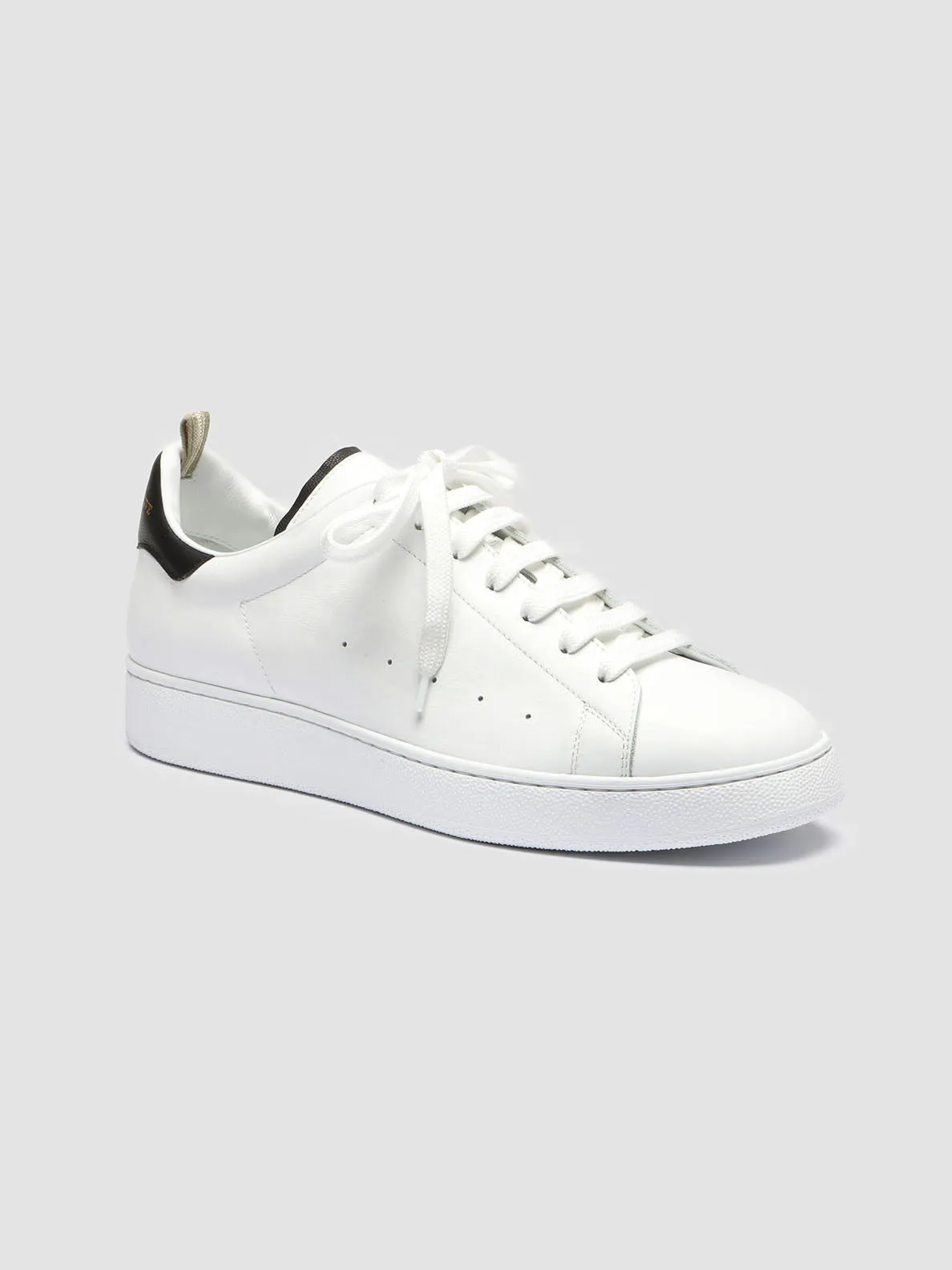 MOWER 005 - White Leather Sneakers