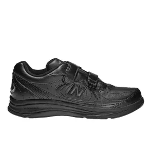 New Balance Men's 577 Hook and Loop Black