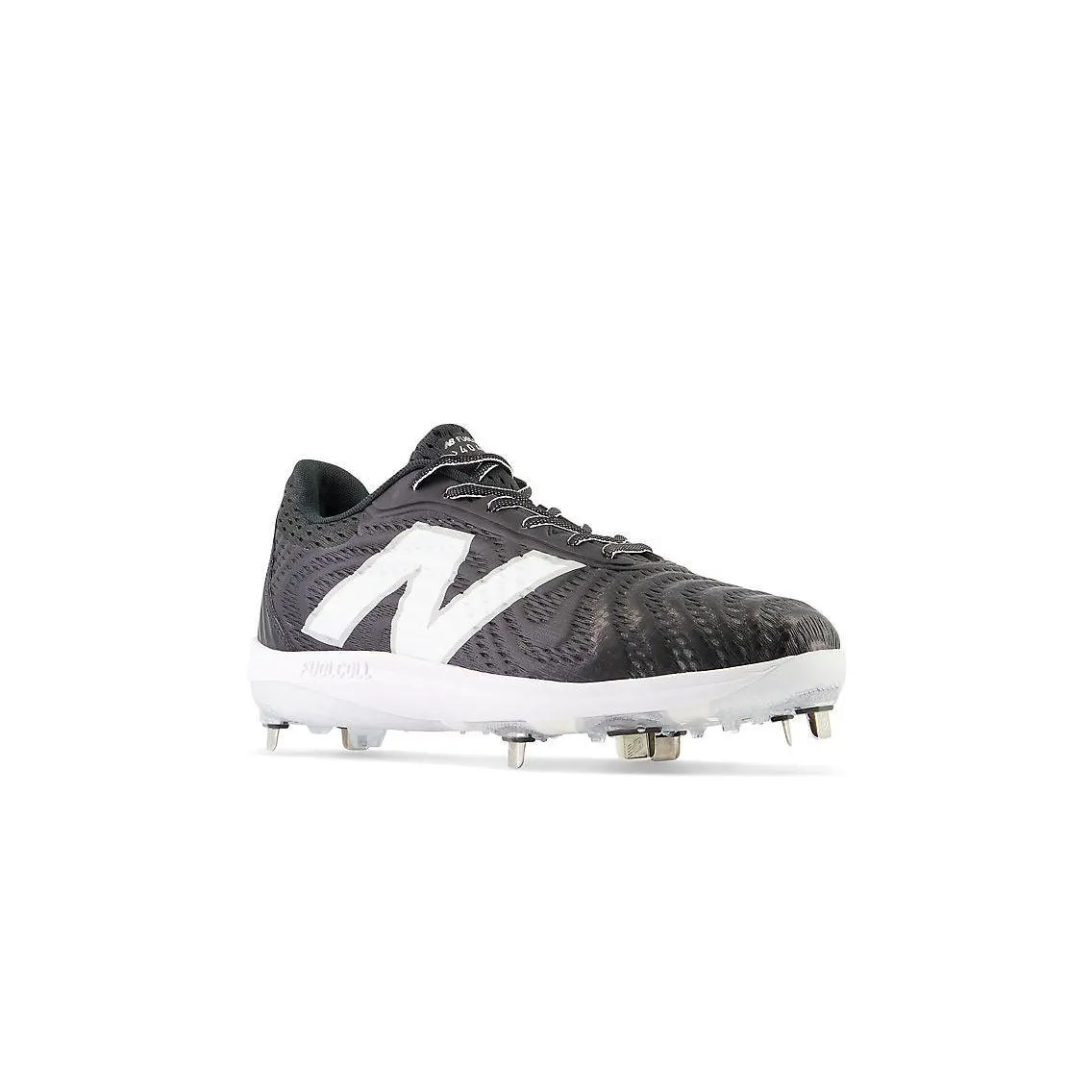 New Balance Men's FuelCell 4040 V7 Metal Baseball Cleats - Black / Optic White - L4040BK7