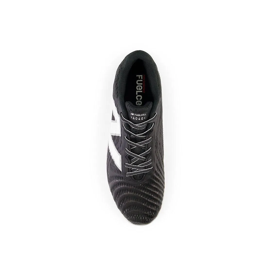 New Balance Men's FuelCell 4040 V7 Metal Baseball Cleats - Black / Optic White - L4040BK7