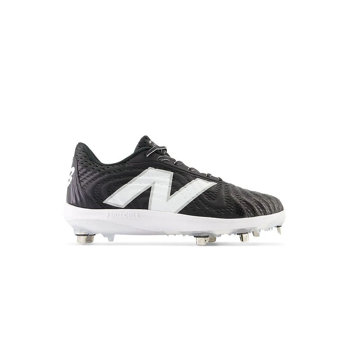 New Balance Men's FuelCell 4040 V7 Metal Baseball Cleats - Black / Optic White - L4040BK7