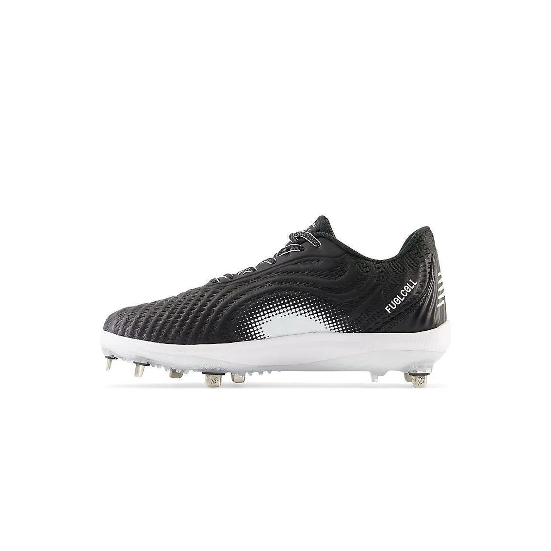 New Balance Men's FuelCell 4040 V7 Metal Baseball Cleats - Black / Optic White - L4040BK7