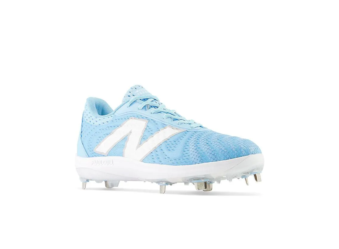 New Balance Men's FuelCell 4040 V7 Metal Baseball Cleats - Sky Blue / White - L4040SD7