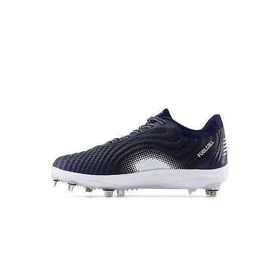 New Balance Men's FuelCell 4040 V7 Metal Baseball Cleats - Team Navy / Optic White - L4040TN7