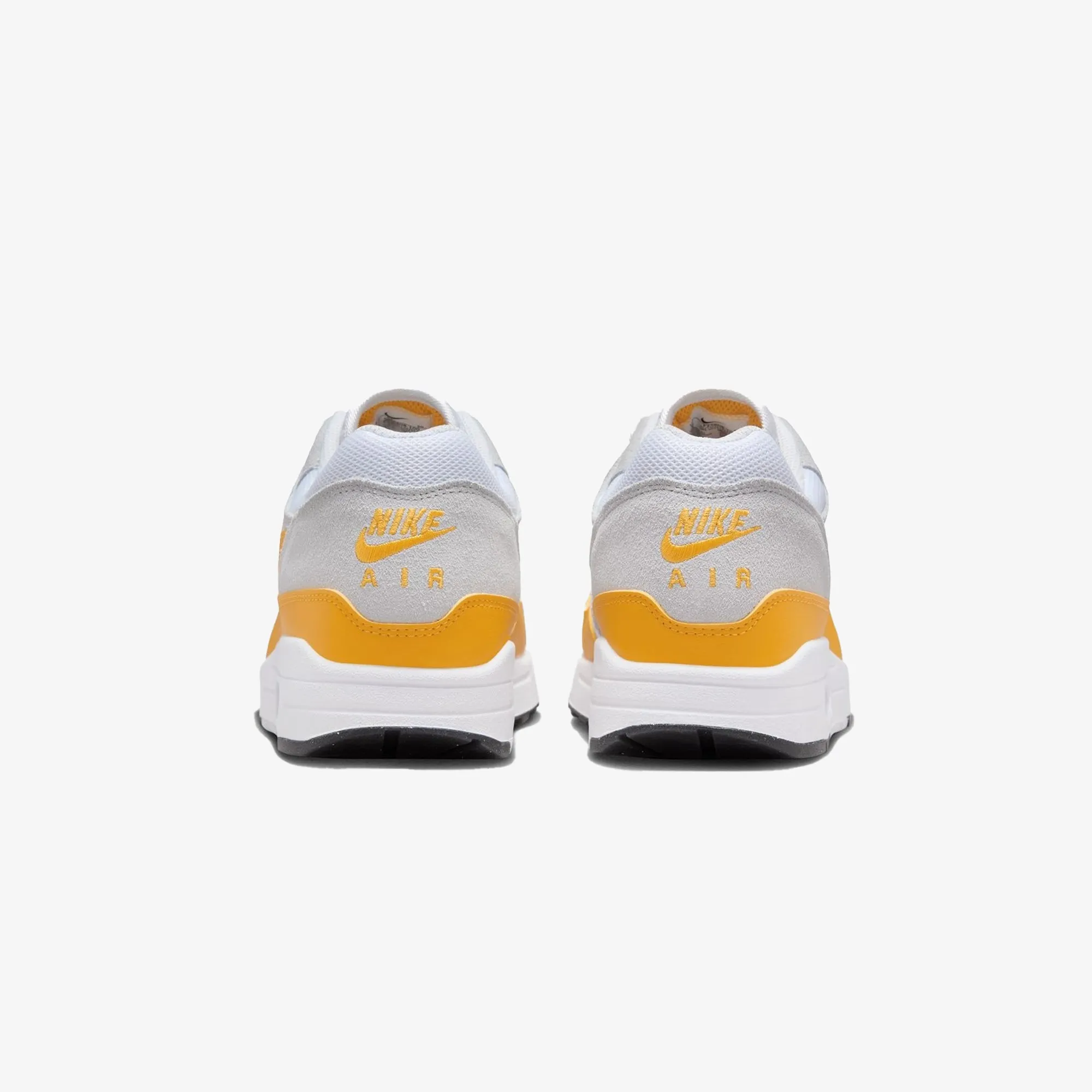 NIKE | AIR MAX 1 ESSENTIAL { WHITE/UNIVERSITY GOLD-PURE PLATINUM