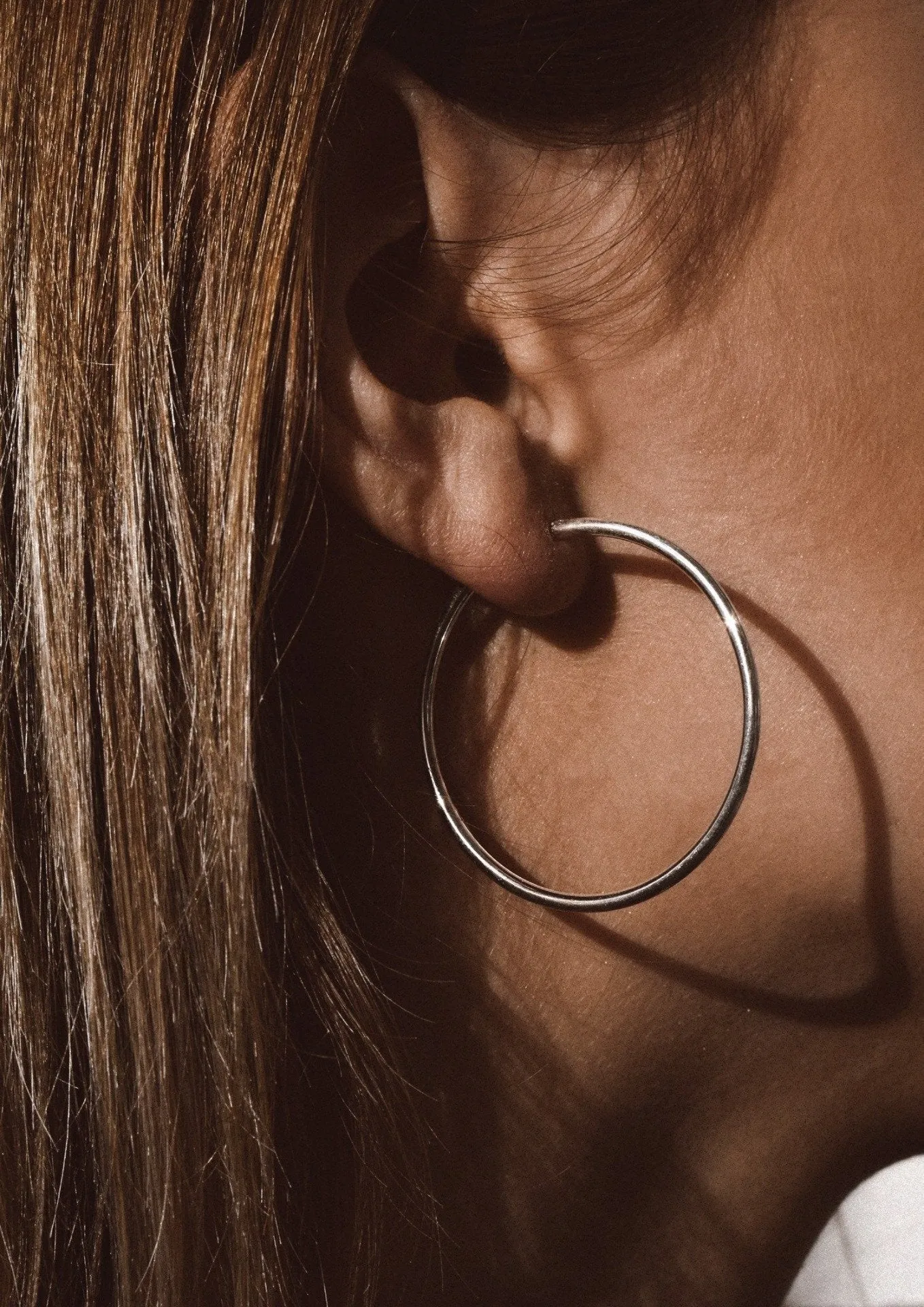 Nomad Hoops Silver, 50mm