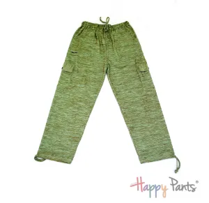 Olive Essence Brown Men Happy Pants