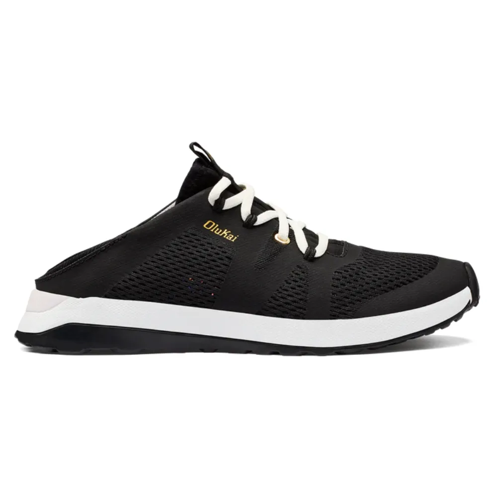 OluKai Huia Black Athleisure Shoe (Women’s)