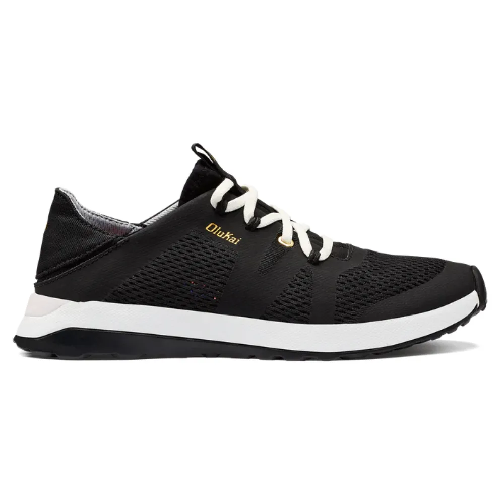 OluKai Huia Black Athleisure Shoe (Women’s)