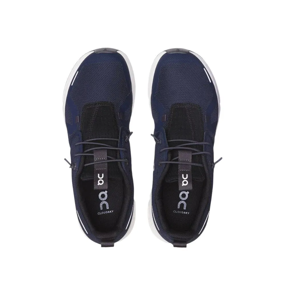 On Running Grade School Boys Cloud Sky Midnight / Black