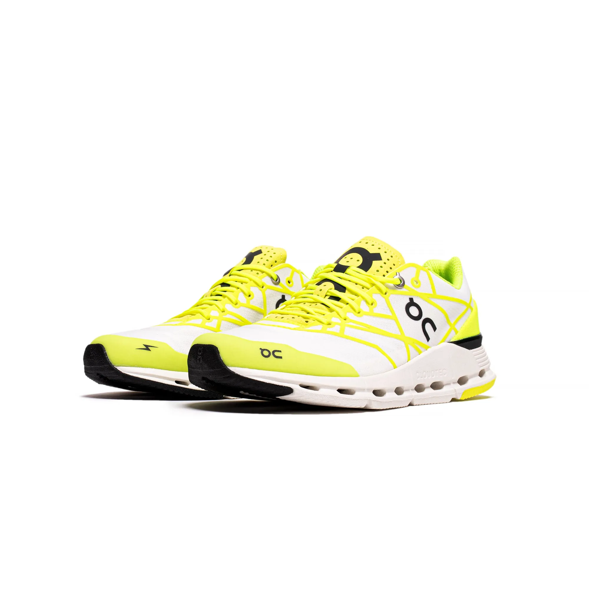 On! Womens Cloudnova Z5 Shoes 'Neon/White'