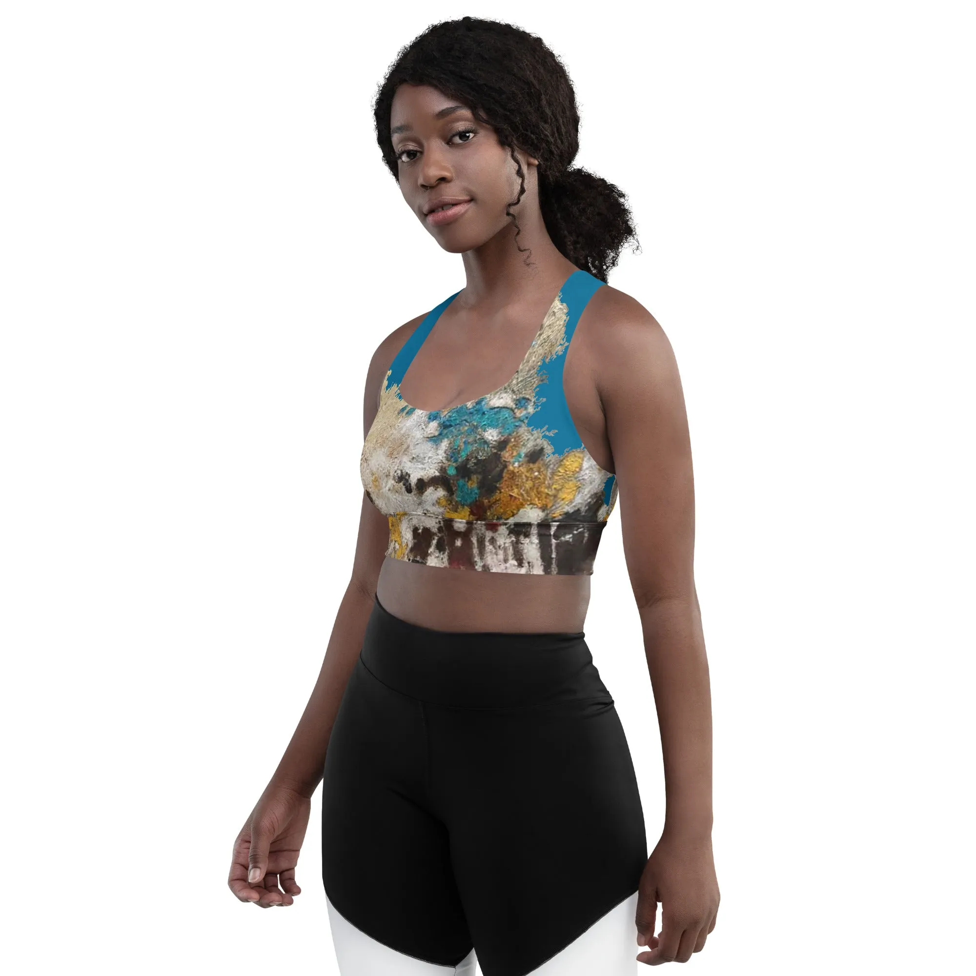 ORIGEN.Longline sports bra