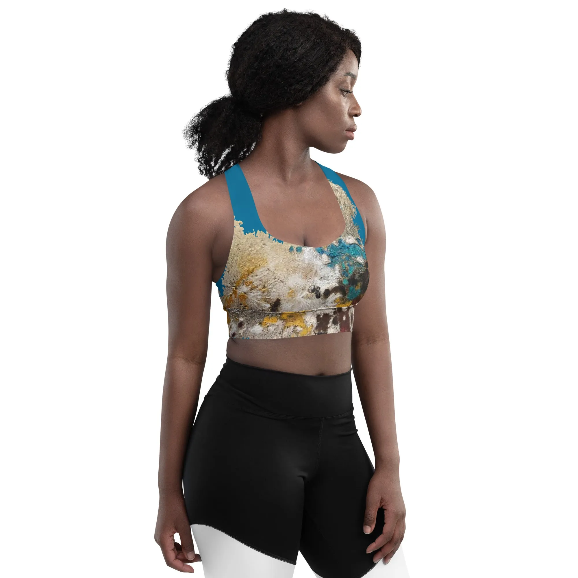 ORIGEN.Longline sports bra