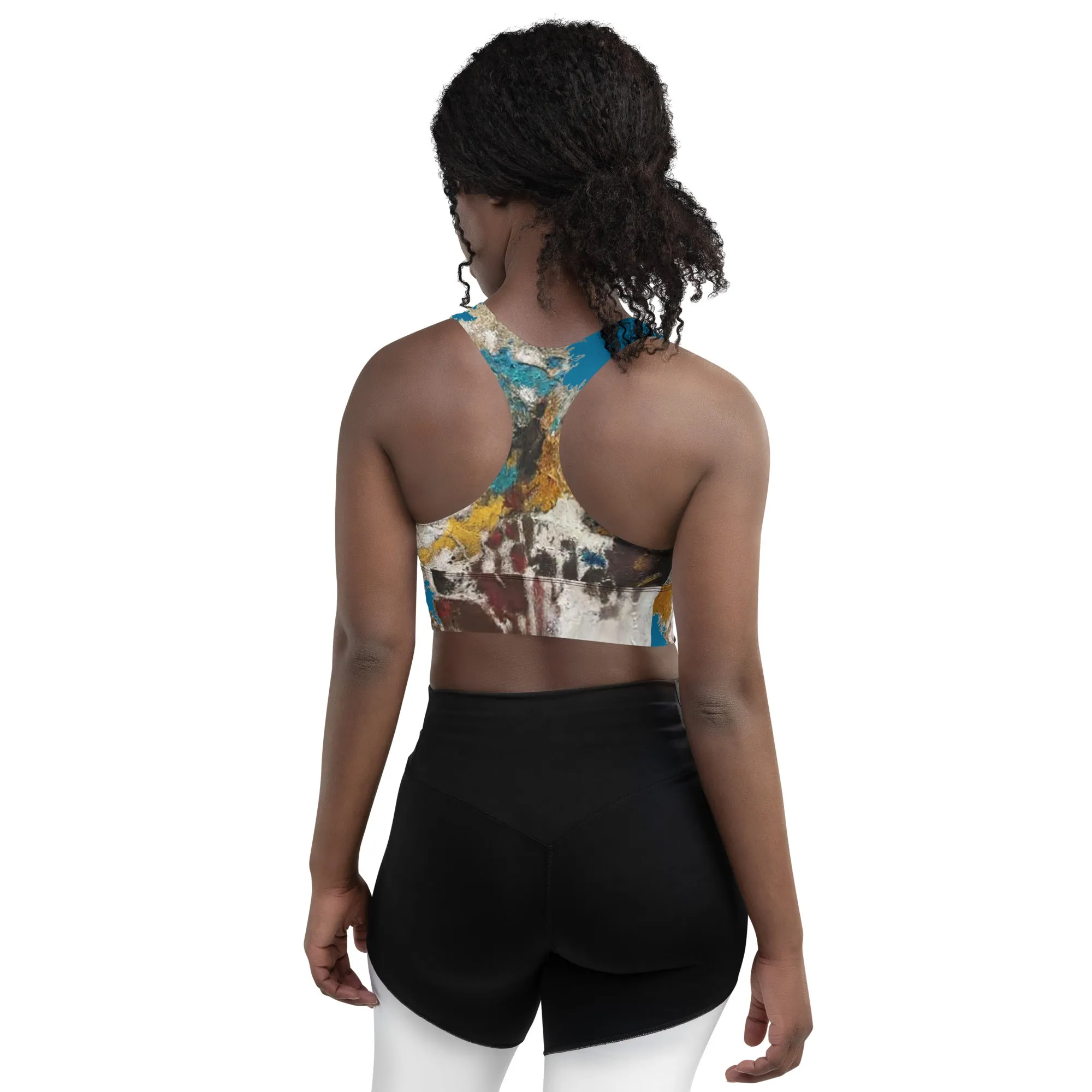 ORIGEN.Longline sports bra