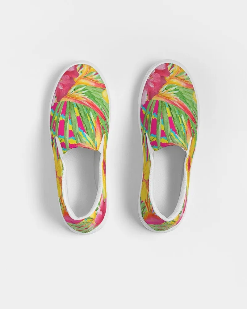 Paradise Island Floral Canvas Shoes