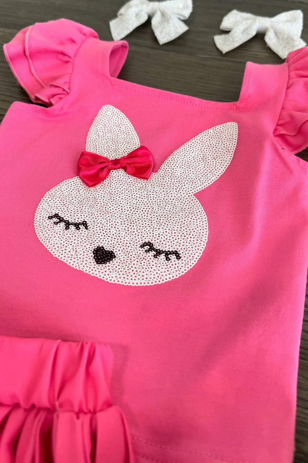 Pink Ombre Bunny Pant Set