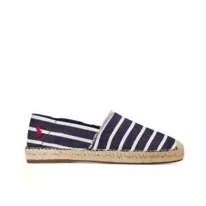 RALPH LAUREN -  Cevio Crest Madras Espadrille