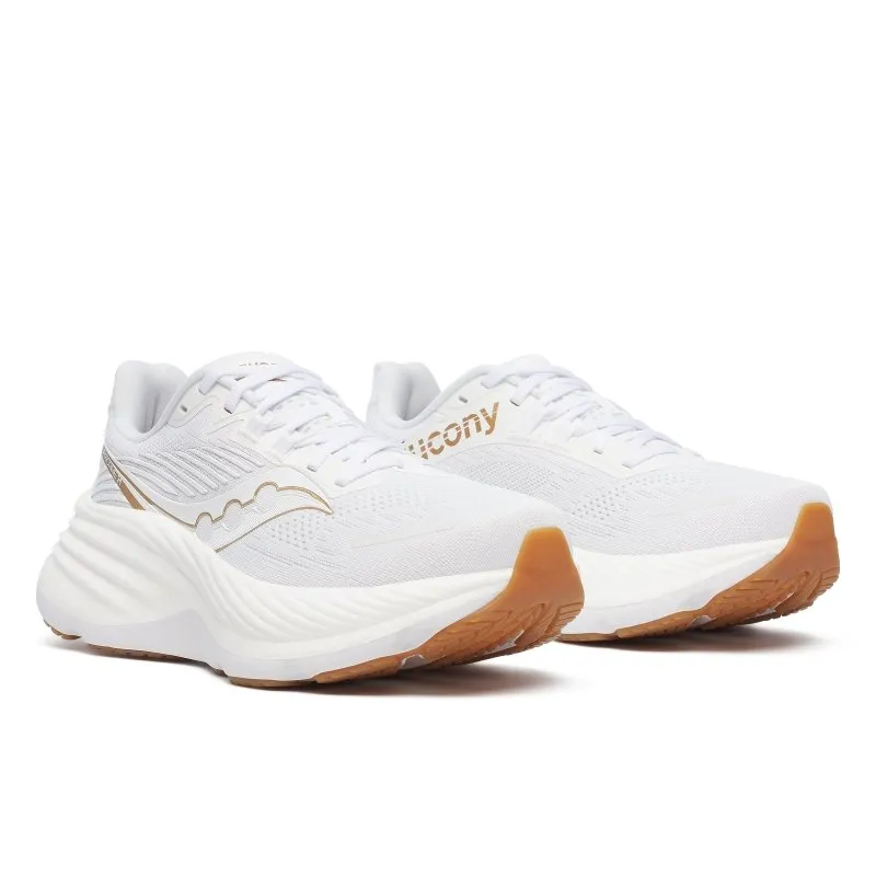 Saucony Women's Hurricane 24 - White/Gold