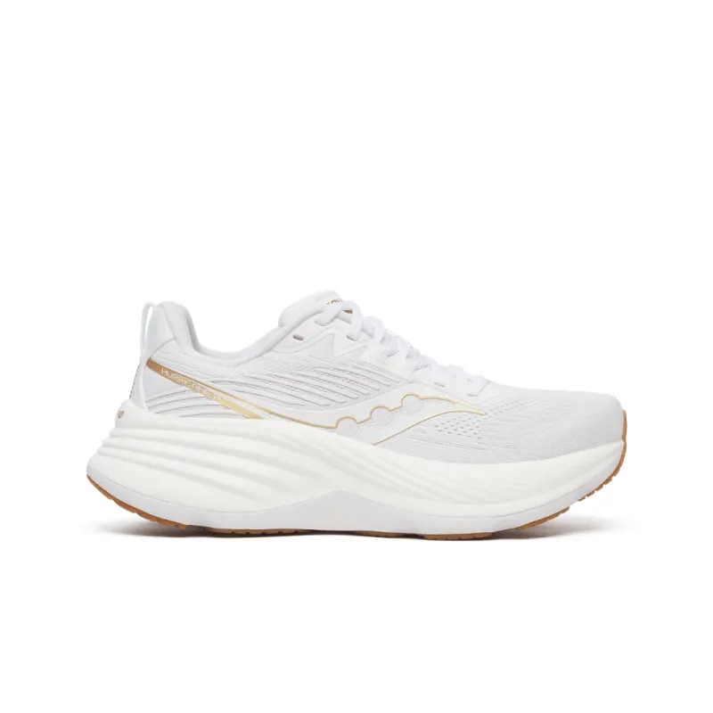 Saucony Women's Hurricane 24 - White/Gold