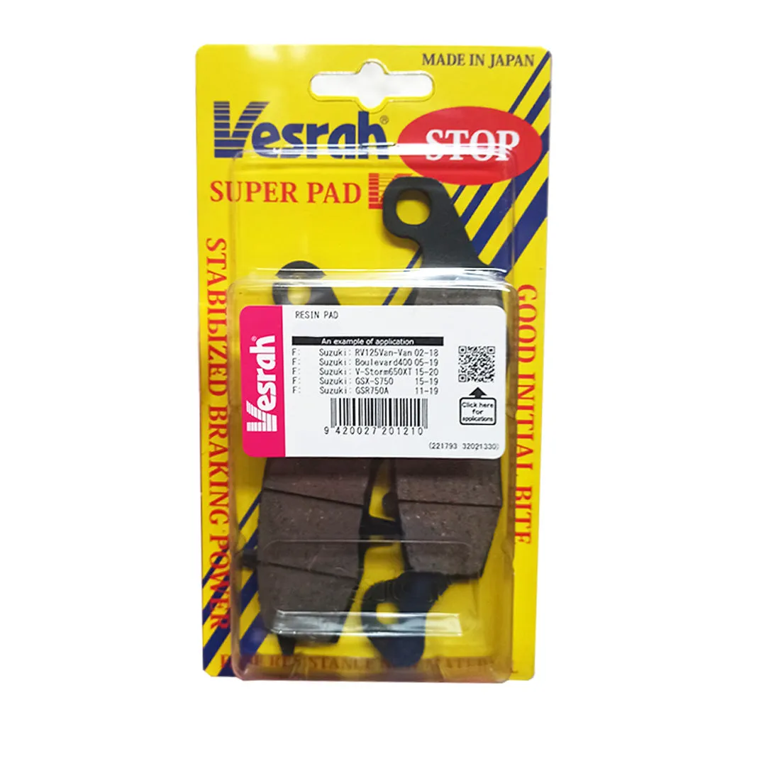 *SD249 Ceramic Organic disc pads Vesrah