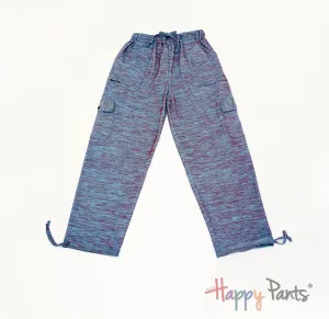 Sea Breeze Blue Men Happy Pants