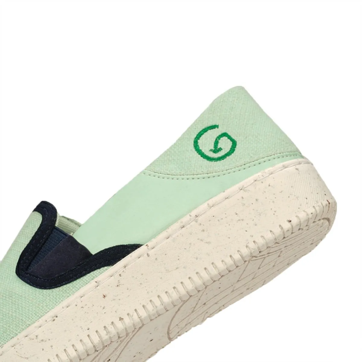 Seafoam Swirl Women's Slip-On Shoes