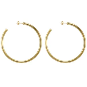 Sheila Fajl - Polished Everybody's Favorite Hoops - Shiny 18k Gold Plated